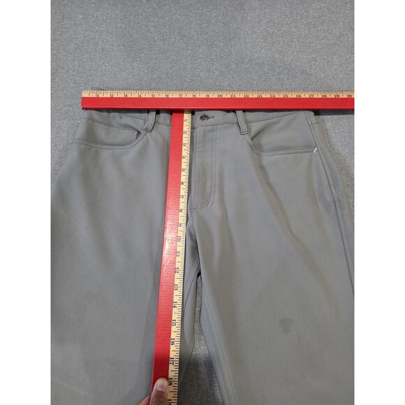 FootJoy Pants Mens 34x34 Gray Athletic Fit Stretch Performance Golf FJ 5-Pocket - Picture 4 of 8